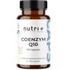 Nutri + Q10 Capsule alto Dosaggio - 120 Pillole 100 mg di Coenzima Q 10 per Capsula - Ubichinone vegano alta Qualità da Fermentazione senza Additivi inutili