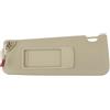 A ABSOPRO Visiera Parasole Sinistra Lato Guida Per BMW E90 E91 05-13 1Pc | Beige, Plastica/Vetro/Tessuto, 40x15.7cm, OE:51167252009, 2 Pin, Con Specchio, Per BMW X1 E84 2010-2013