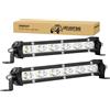 RIGIDON 2x 7 pollici 30W slim led light barre barra di illuminazione led