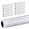 ORION LIGHTSTYLE Tubo filettato M10 x 1, 10 pezzi, 100 mm, Argento, Ferro zincato