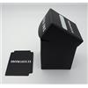 docsmagic.de Deck Box Big (100+) Black + Card Divider - Porta Mazzo Nero - PKM - YGO - MTG