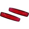 Catarifrangente Posteriore Auto, Pannello Riflettore Laterale Rosso per Paraurti Compatibile con Model X 2018-2023 - Destra 6007706