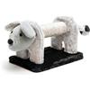 AqpetFriends Mouse Tiragraffi Mini a Forma di Topolino 56 cm - Graffiatoio per Gatti con Sisal e Gioco Integrato