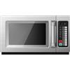 D.L. SERVICE Forno microonde capacità 25 lt - Potenza W 1500 - Piatto fisso