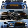 NONE Universale auto anteriore LED griglia luce affumicata ambra bianca 4/5/6LED Grill Light Eagle Eye lampada per fuoristrada tronco SUV Ford Toyota