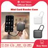 PGYTECH CreateMate Custodia per lettore di schede Mini SD, lettore di schede SD 4.0/Micro SD 2 in 1 ad alta velocità con archiviazione portatile a 6 slot