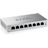 Zyxel Switch Ethernet 8 Ports | Switch Gigabit Web Managed | QoS, Link Aggregation, VLAN, IGMP Snooping | Senza ventola | Desktop [GS1200-8v3]