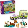 LEGO Friends Rimorchio per Cavallo e Puledro 42695