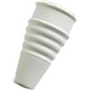 Merriway BH05988 Anello per Tende con Occhiello a Vite, Interno. Diametro Esterno: 48 mm. 70 mm (2,3/4) -Bianco, Confezione da 1