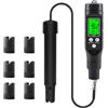 BuyWeek Misuratore di Ossigeno Disciolto, 0,0 - 30,0 MG/L Analizzatore di Ossigeno Disciolto Digitale Smart Bluetooth Rilevatore di Ossigeno Disciolto per Acquacoltura