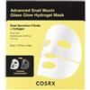 Cosrx Advanced Snail Mucin Glass Glow Hydrogel Mask 3er Set Maschera in tessuto 3 pz.