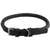 Pet Around You Collare pre Cane Vogue Tubolare Nero 40-48CM