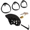 SuperLove Cock Cage with Dilator Black