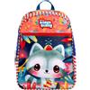 SANTORO ZAINO LARGE 3 CERNIERE BANGOBERRY REMY RACOON 1327BB01