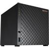 Asustor Drivestor 4Gen 2 AS1204T, Armadio di archiviazione di rete a 4 alloggiamenti, CPU Quad-Core da 1,7GHz, Porta 2.5GbE, 1GB DDR4, 3 x USB 3.0 (senza disco)