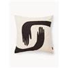 Ferm Living Cuscino ricamato a mano in cotone organico Pose