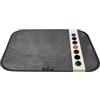 Aladino il tappeto Magico Zerbino Originale Interno/Esterno per Casa, Bagno & Cucina - Antiscivolo, Lavabile, Ultra Assorbente, Disponibile in diverse misure e colori, Made in Italy 65x100cm,Grigio