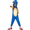 RUBIE'S Costume Sonic Hedgehog Classico per Bambini - Taglia XXS - 3/4 anni