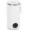 Hiraith Bollitore Elettrico da Viaggio, Bollitore Elettrico Portatile Ricaricabile da 400 Ml 6000 MAh 55 °C in Acciaio Inossidabile con Agitatore, Batteria Al Litio, USB, per Viaggi,