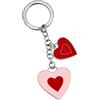 Morellato Portachiavi da Donna in Acciaio, Collezione Love, Cuori, Idee Regalo - SD8526