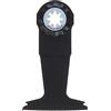 Bosch Home and Garden 2609256D56 - Accessorio per multiutensile PAII 65 APB: legno, metallo: curvo: DIY, nero