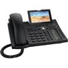 SNOM telefono IP D385N 12 linee TFT Nero con vivavoce