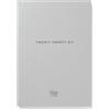 Letts of London Letts Agenda tascabile Titanium A5 settimana su 2 pagine Multilingual Silver 2026