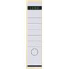 Leitz Etichette adesive per raccoglitori a leva in cartone con dorso da 80 mm, Formato lungo e largo, 61,5 x 285 mm, Cartoncino, 16401001, Bianco, Confezione da 10
