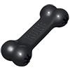 KONG Extreme Black Goodie Bone giocattolo per cani, confezione da 2, colore nero
