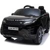 Giocheria Range Rover Evoque 12v - Nero - Macchina elettrica con Due Motori, Comando per A