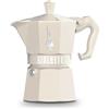 Bialetti Moka Exclusive 3 Tazze Vintage (3 tazze, Cream)