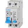 Ettroit Interruttore magnetotermico differenziale modulare 1P+N 10A 30mA 6KA 220V Ettroit