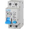 Ettroit Interruttore magnetotermico differenziale modulare 1P+N 20A 30mA 6KA 220V Ettroit