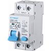 Ettroit Interruttore magnetotermico differenziale modulare 1P+N 10A 30mA 6KA 220V classe A Ettroit