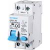 Ettroit Interruttore magnetotermico differenziale modulare 1P+N 25A 30mA 6KA 220V classe A Ettroit