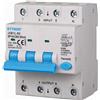 Ettroit Interruttore magnetotermico differenziale modulare 3P+N 63A 30mA 6KA 380V Ettroit