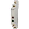 Ettroit Indicatore luminoso Led modulare 2 fasi Spia di segnalazione 220V Ettroit