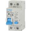 Ettroit Interruttore magnetotermico differenziale modulare 1P+N 10A 300mA 6KA 220V classe A Ettroit