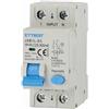 Ettroit Interruttore magnetotermico differenziale modulare 1P+N 25A 300mA 6KA 220V classe A Ettroit
