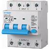 Ettroit Interruttore magnetotermico differenziale modulare 3P+N 16A 30mA 6KA 380V classe A Ettroit