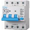Ettroit Interruttore magnetotermico differenziale modulare 3P+N 16A 300mA 6KA 380V classe A Ettroit