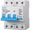Ettroit Interruttore magnetotermico differenziale modulare 3P+N 50A 300mA 6KA 380V classe A Ettroit