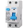 Ettroit Interruttore differenziale puro Salvavita modulare 2P 63A 30mA 6KA 220V classe A Ettroit