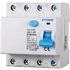 Ettroit Interruttore differenziale puro Salvavita modulare 4P 40A 30mA 6KA 380V classe A Ettroit