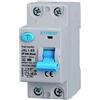 Ettroit Interruttore differenziale puro Salvavita modulare 2P 25A 30mA 6KA 220V curva F Ettroit