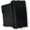 Ettroit Deviatore unipolare Smart Tuya Wi-Fi nero compatibile anche con BTicino Livinglight