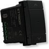 Ettroit Doppio Pulsante con frecce Smart Tuya Wi-Fi nero compatibile anche con BTicino Livinglight
