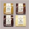 LUCGEL Bundle Copertura di Cioccolato al Latte, Fondente, Bianco, Caramello, Finest Belgian Chocolate Callebaut Callets, Confezione da 4x400 gr