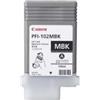 Canon : Cartucce Plotter Compatibile ( Rif. PFI-102 MBK ) - Nero_Opaco - ( 130 ml )