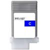 Canon : Cartucce Plotter Compatibile ( Rif. PFI-107 C ) - Ciano - ( 130 ml )